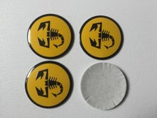 4x Stickers Abarth Fiat Wheel