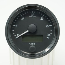 Vdo singleviu tachometer 80mm - tachometer,