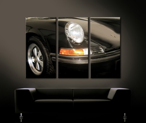 Vintage front details porsche - front,