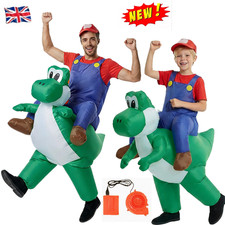 Mens Inflatable Mario Riding