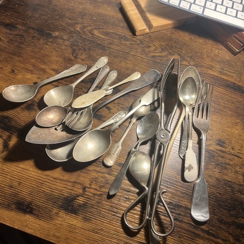 Epns joblot spoons - joblot,