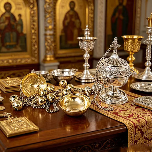 Bells orthodox censer - bells,