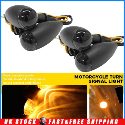 4pcs black bullet motorcycle - 4pcs,