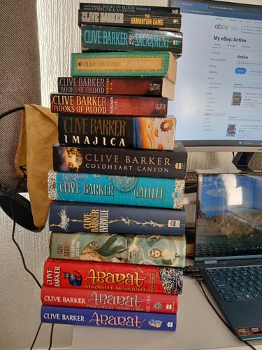 Clive barker books postage - clive,