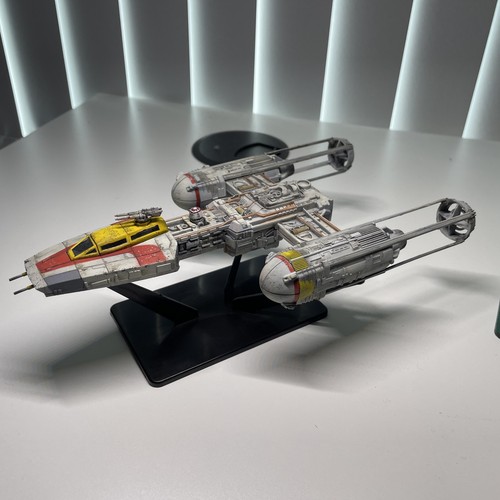 Revell wing model built - revell, y-wing