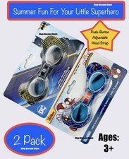 Little superhero swim goggles - little,