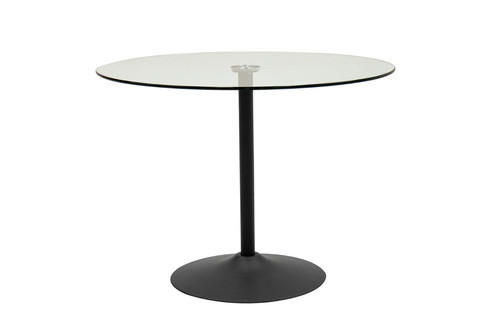 Orbit dark grey glass dining - dark,
