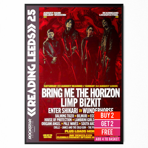 Reading leeds festival line - leeds,