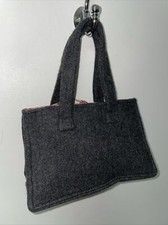 Liberty Grey Felt Small Tote Bag
