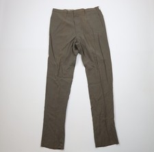 Deadstock Vtg 50s Rockabilly Mens 36 Rayon Gabardine Chino Pants Trousers USA