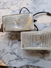 Pair Ring Spot/ Fog Lights/ Vintage Lamp Ford Escort ?, Sierra ? XR3 XR2 ? 80s