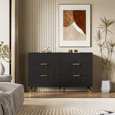 Modern Black Chest of drawers