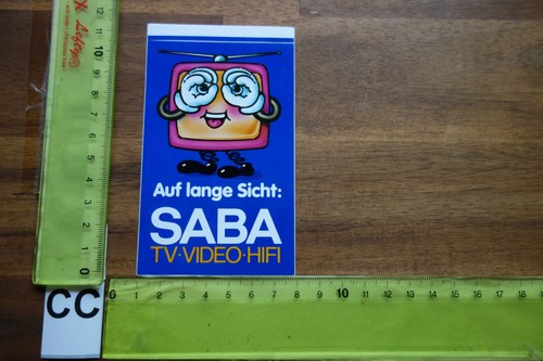 Old sticker television - old,
