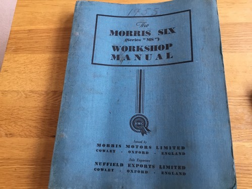 Morris six workshop manual - morris,