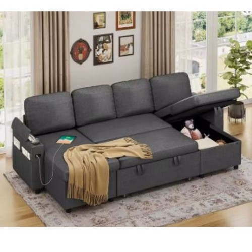 Corner sofa bed shaped - bed,, u-shaped