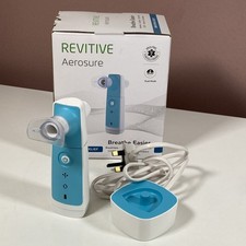 Revitive Aerosure UK Dual Function Breathing Relief Device Rechargeable Lung