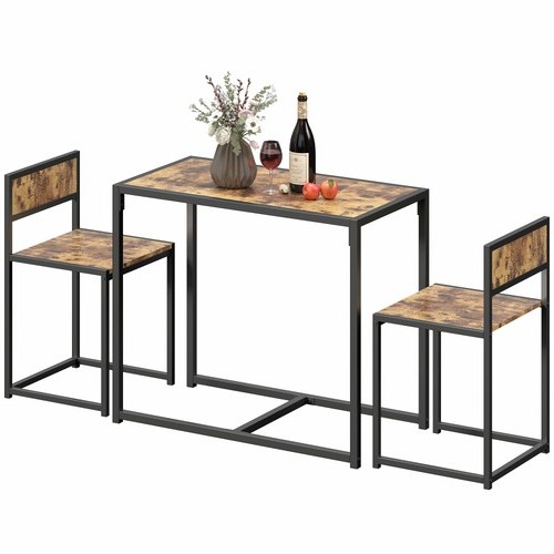 Homcom piece table - 3, stool