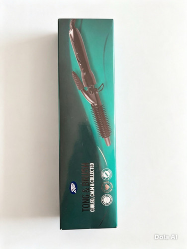 Boots curling tong with - curling, brush