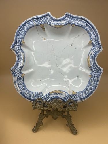 Antique 18th english delft - -,