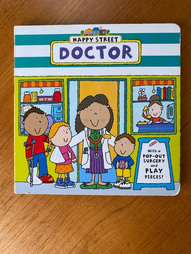 Happy street doctor board - happy,
