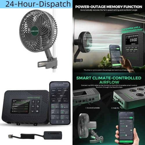 2026 mars hydro clip fan - 2026, 6''