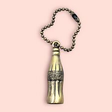 Coca Cola Solid Metal Bottle Keyring - 1999 VINTAGE Coke Collectible - BRAND NEW