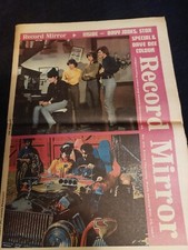 Vintage RECORD MIRROR Magazine 25 MARCH 1967 Elvis Monkee Motown Paul Simon (G1)