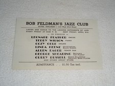 1948 Bob Feldman's Jazz Club
