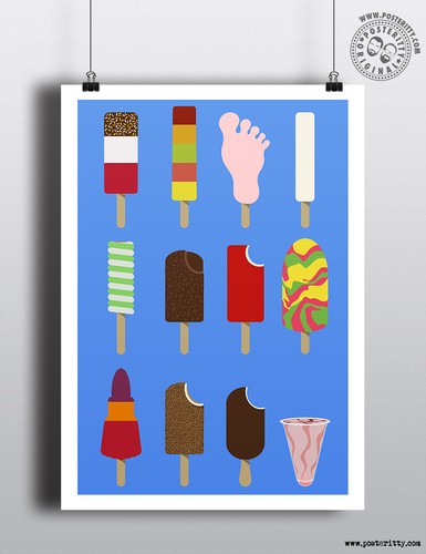 Retro ice lollys - lollys,