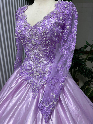 Melody hand dyed purple - melody,