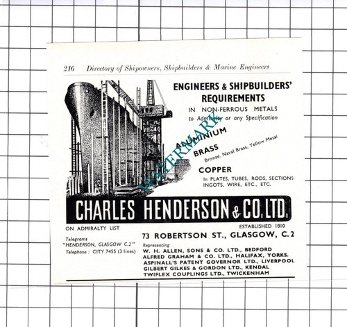 Charles henderson co ltd - henderson, &