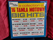 Various – A Collection Of 16 Tamla Motown Big Hits Vinyl LP Compilation 1964