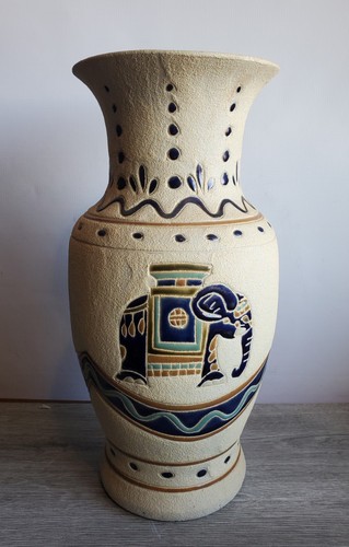 Large elephant vase tonala - vase,