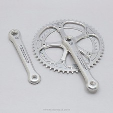Stronglight 107 Crankset - 170 mm Road VTG 1980s Chainset Chainwheel Set