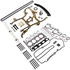 For Vauxhall Corsa D E A14NEL A14XER Head Gasket Set Bolts & Timing Chain Kit