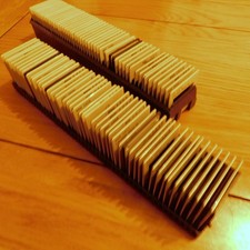 100 steam loco colour slides. 1960s colour-rail