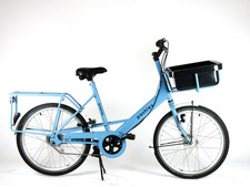 Pashley Pronto cargo carrier cycle post office ex-display blue delivery bike