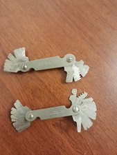 Moore & Wright Thread Pitch Gauges Set 800 Whit & Set 801 Metric