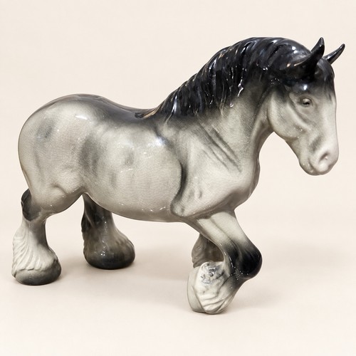 Vintage cantering shire - vintage,