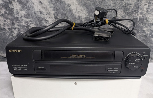 Sharp vcm20hm vhs video - sharp,