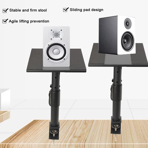 Desk clamp monitor speaker - desk,