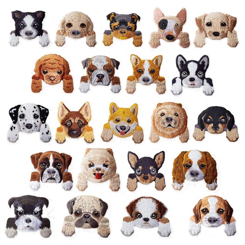 Dog breeds iron sew - dog,
