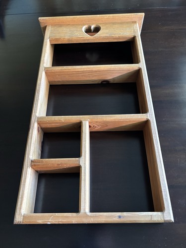 Vintage rustic pine wall - rustic, shelf