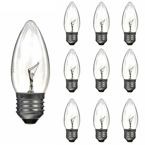 Candle 240v 40w e27 - 240v, 10