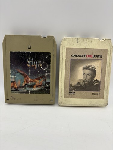 Lot eight 8 track tapes - of,