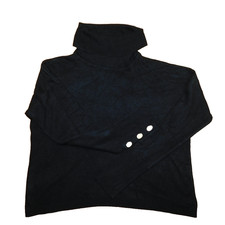 Primark Jumper Black Polo Neck