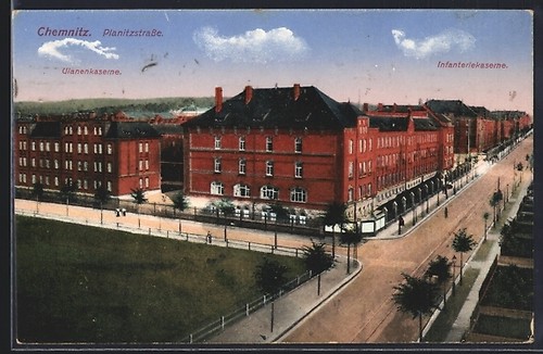Chemnitz planitzstraße - ak,
