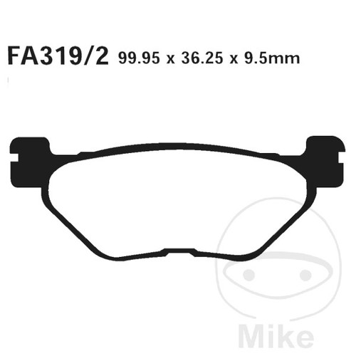 Ebc standard brake - ebc, pads