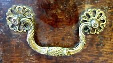 Set Of Twelve Rococo Brass Chest Drawer Handles Pulls And Escutcheons 1750