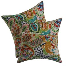 Bohemian Cotton Throw Pillow